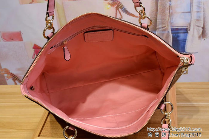 COACH蔻馳 原單 30247 2018新款 印花手提單肩購物袋  Chz1005